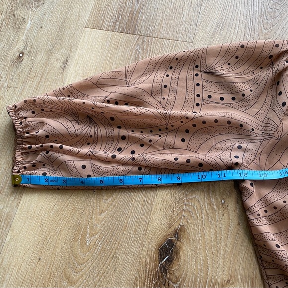 Cottagecore “Enough About Me” Peasant Style Flowy Dress - Picture 13 of 13